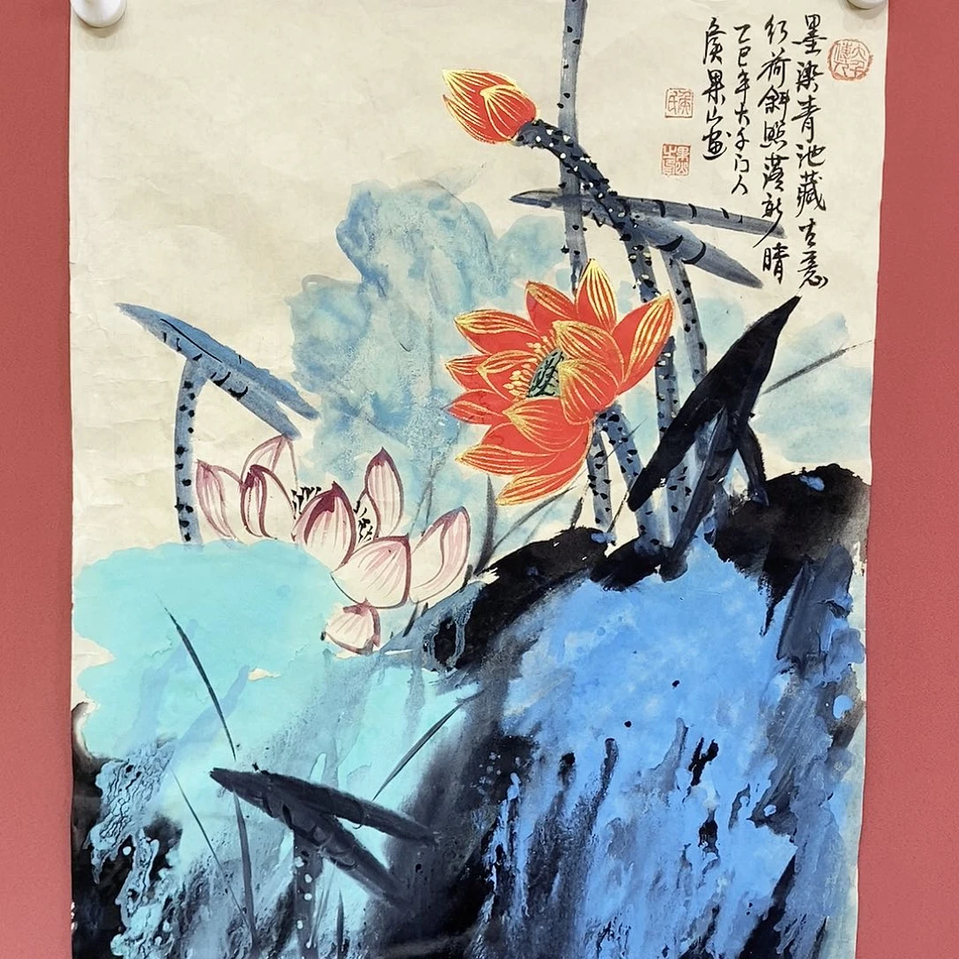 国画大风堂嫡传-侯果山老师作品路