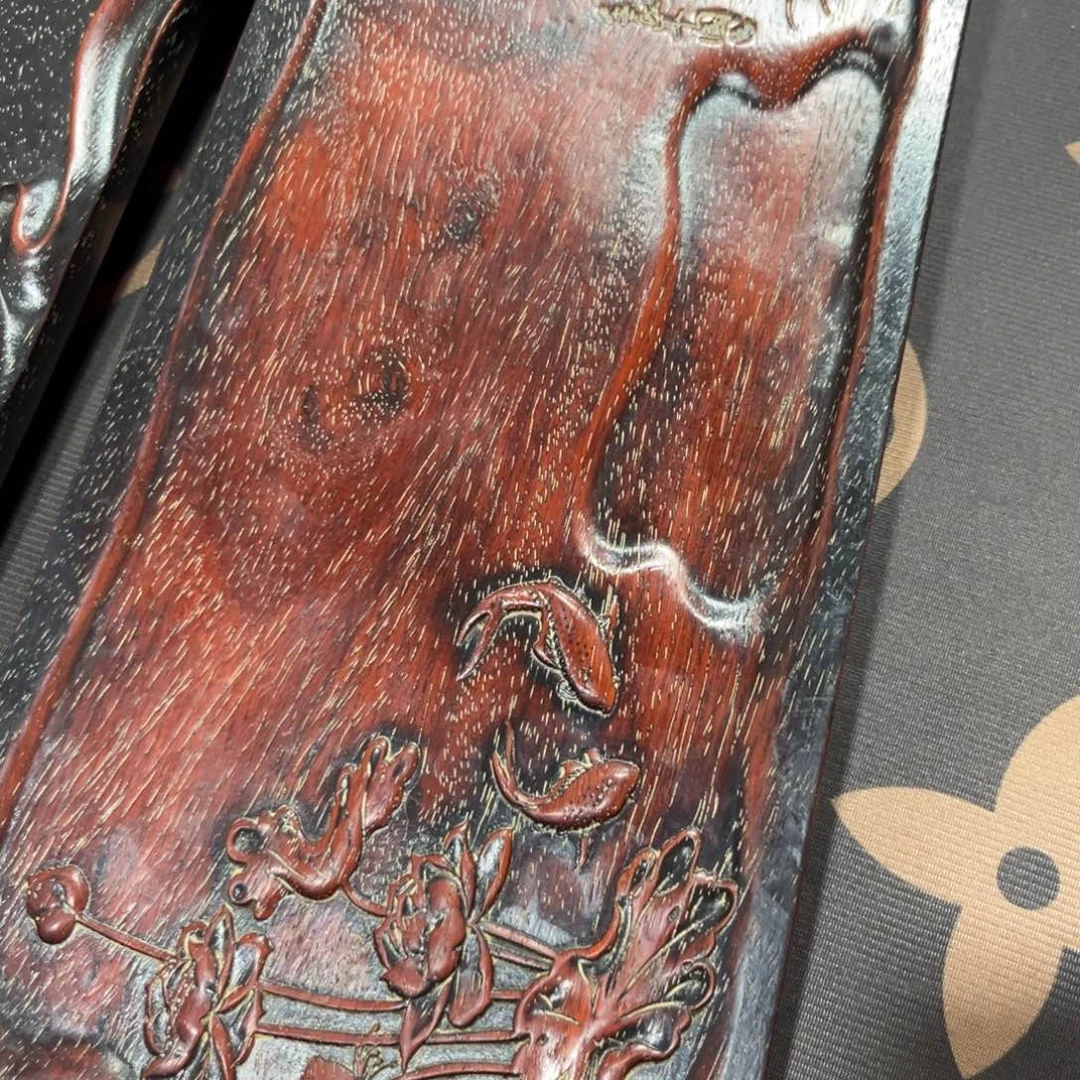 木淡****）非洲紫檀木雕牌匾挂匾