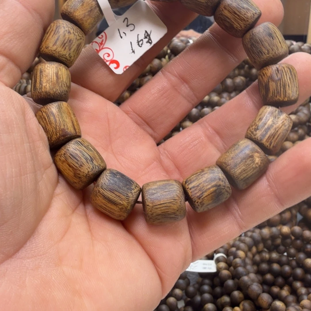 手串沉香桶珠1.3单圈手串16