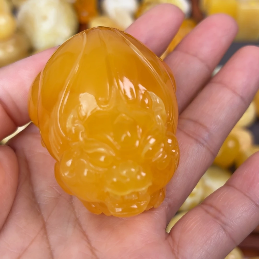 蜜蜡未镶嵌吊坠(不含链)貔貅