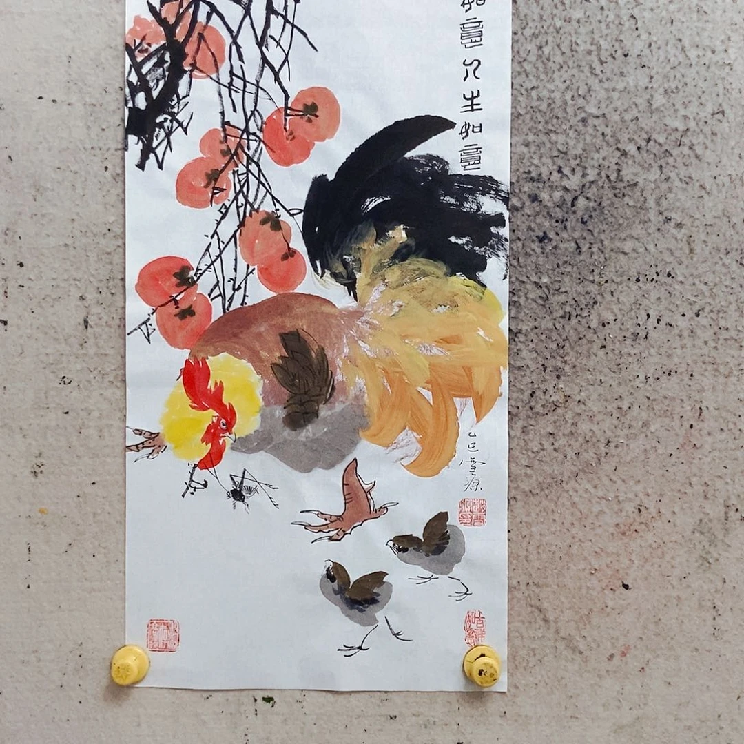 牛***哥国画我们都市丽人。你是不是