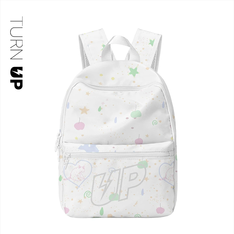 TURNUP新款高颜值高中生女款书包推荐小众通勤休闲百搭潮流双肩包