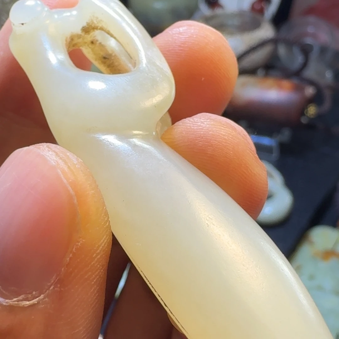 赛***莱玉玉摆件烫了器型