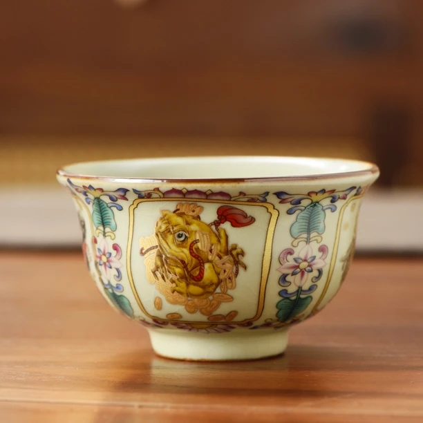 压手杯招财开片100毫升