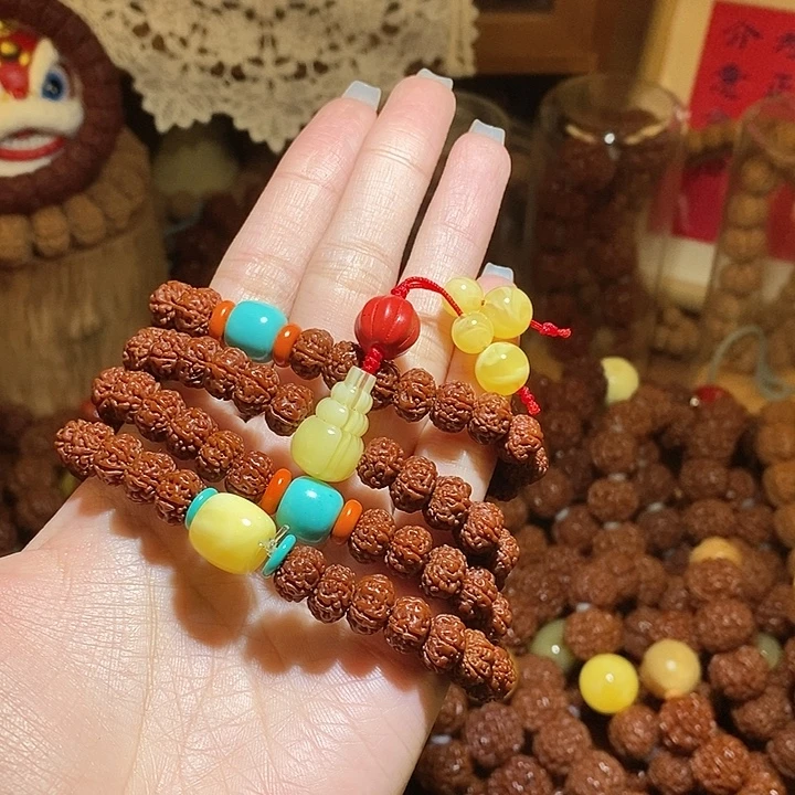 金刚菩提吊坠106玉华108颗高定