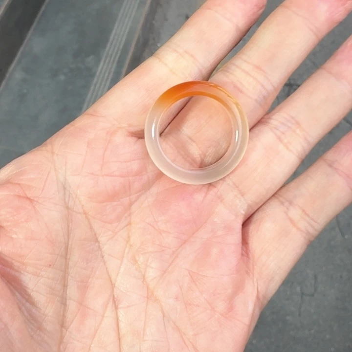 玛瑙/玉髓戒指未镶嵌