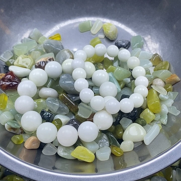 未镶嵌蛇纹石玉鱼缸石