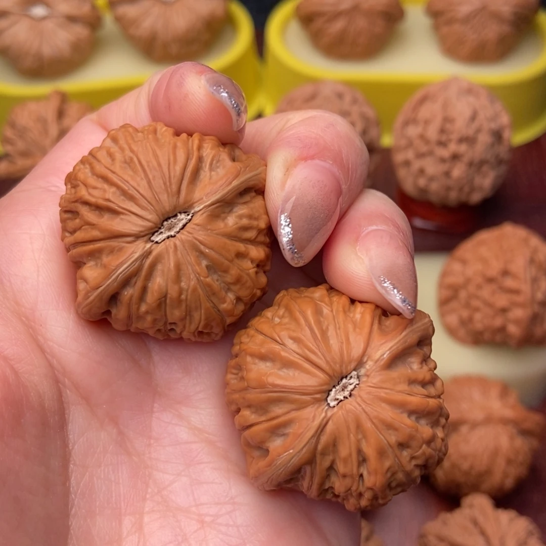 文玩核桃把件35小铁锤