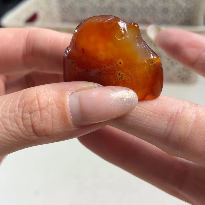 玛瑙/玉髓未镶嵌吊坠(不含链)