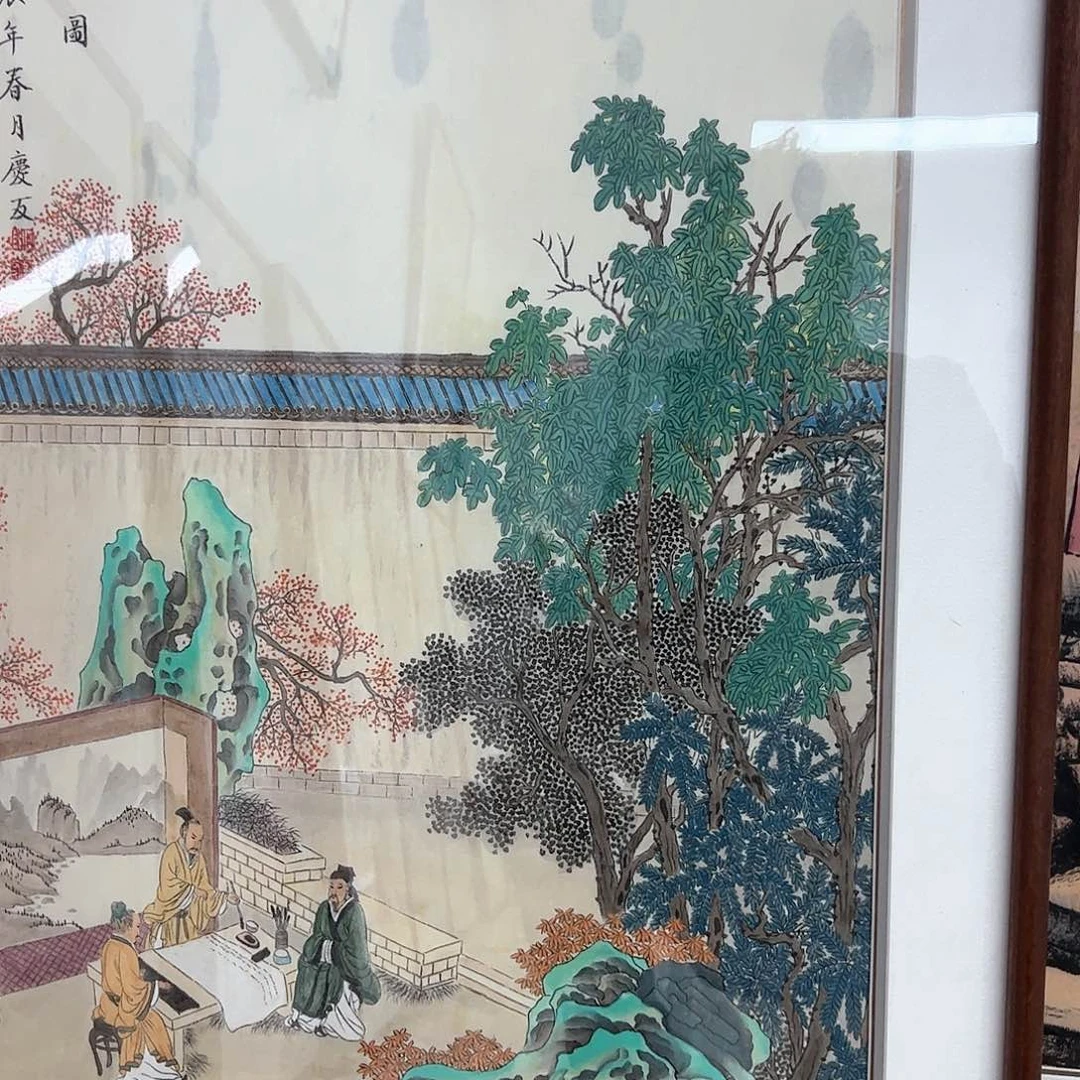 国画那**景国画作品欣赏