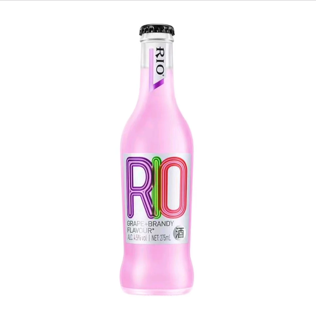 RIO经典瓶4.5度紫葡萄白兰地味鸡尾酒275ml /瓶
