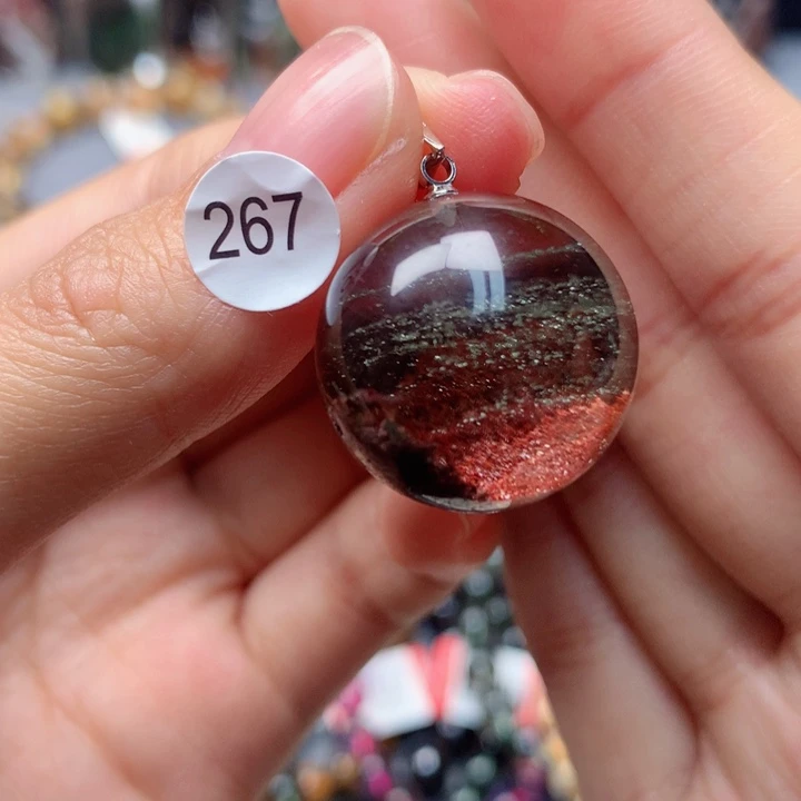 水晶吊坠(不含链)未镶嵌