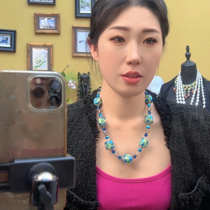 琉璃颈饰?****?编号253 项链