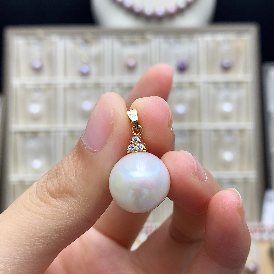 淡水珍珠合金颈饰