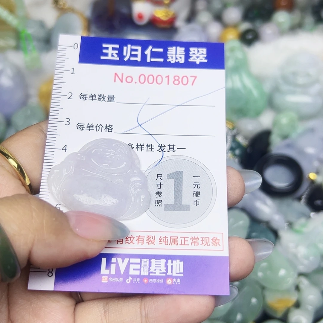 翡翠未镶嵌颈饰Was