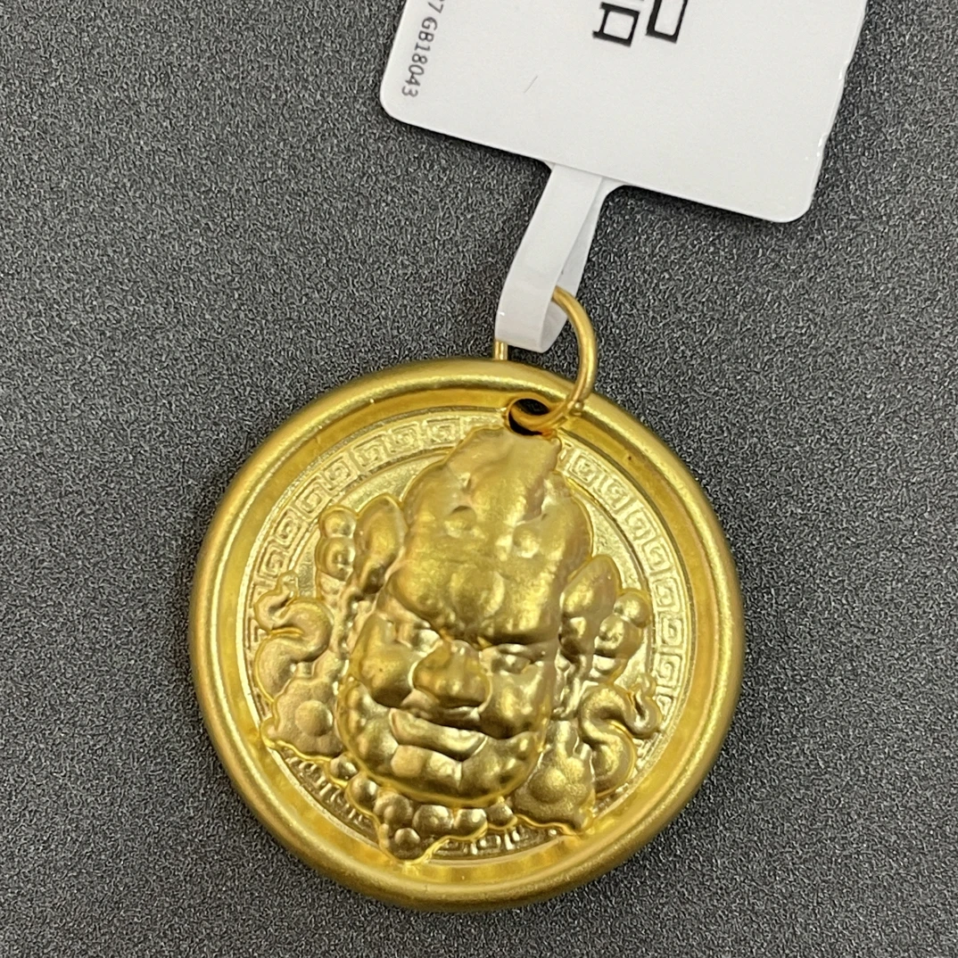【夏夏专享】足金999 黄财神 GP 3.1 攒金有道