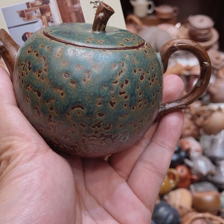柴烧老岩泥高端茶器