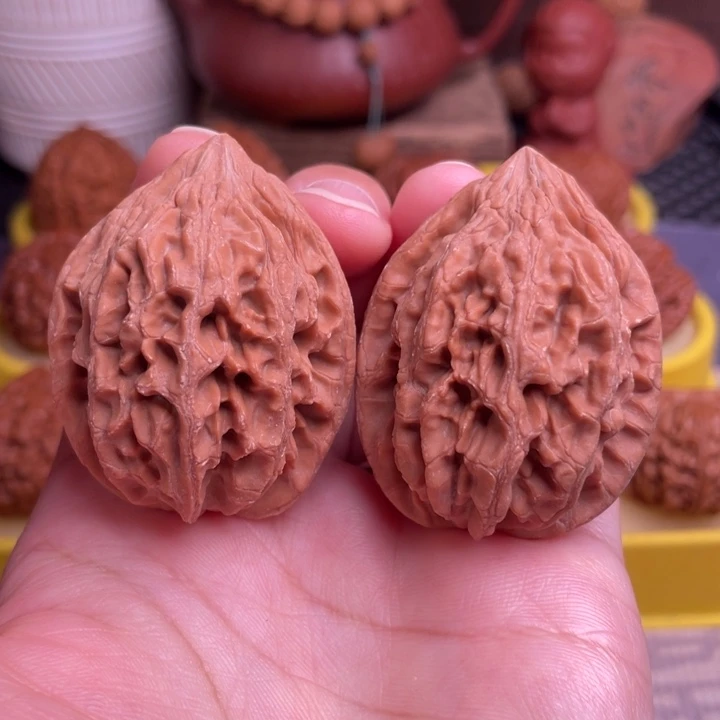 吊坠文玩核桃大沽石38