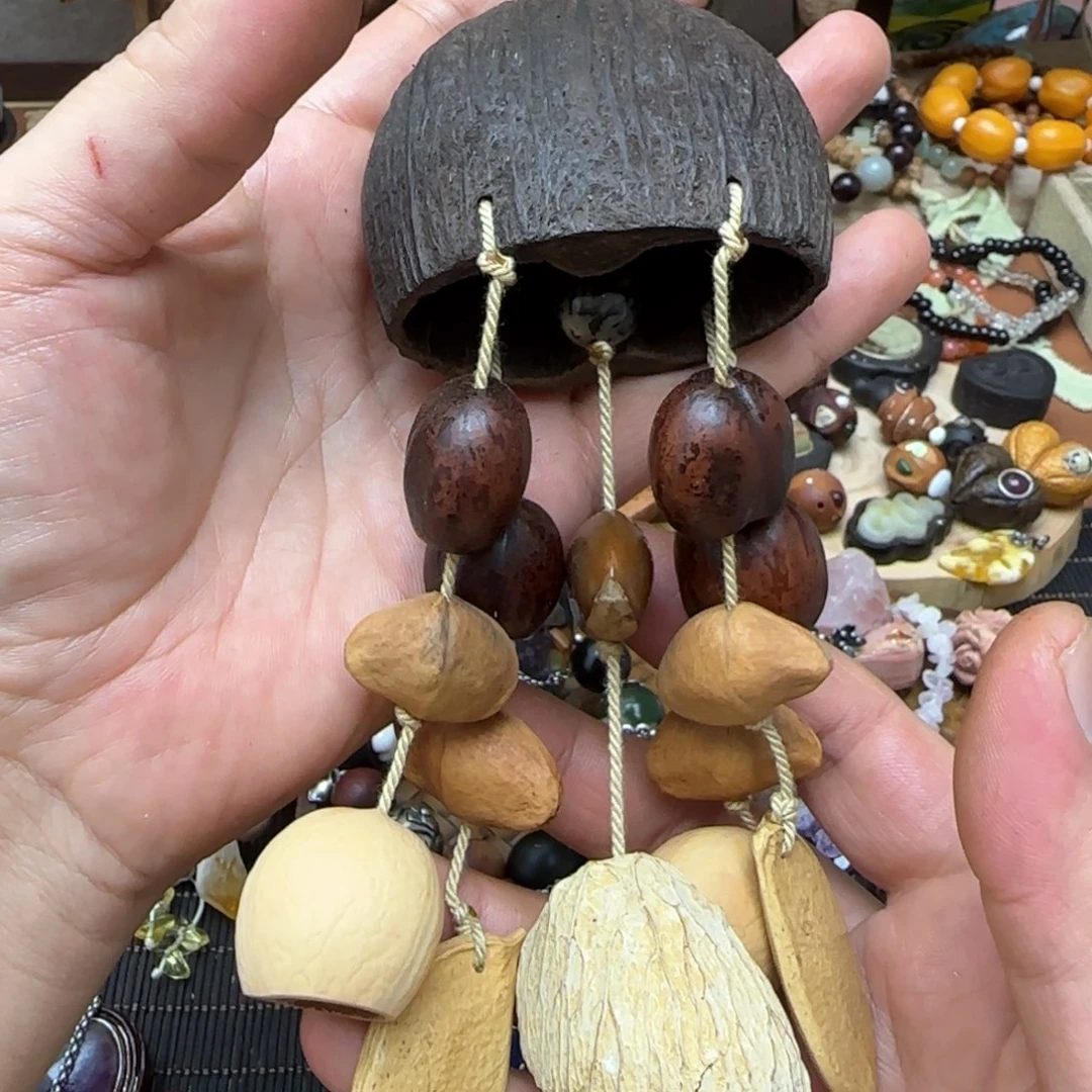 凤眼菩提吊坠包挂