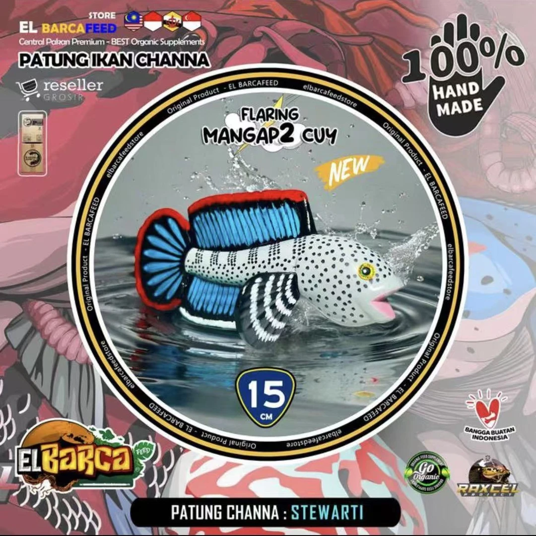 进口鬼王雷龙鱼模型百分百手工制作