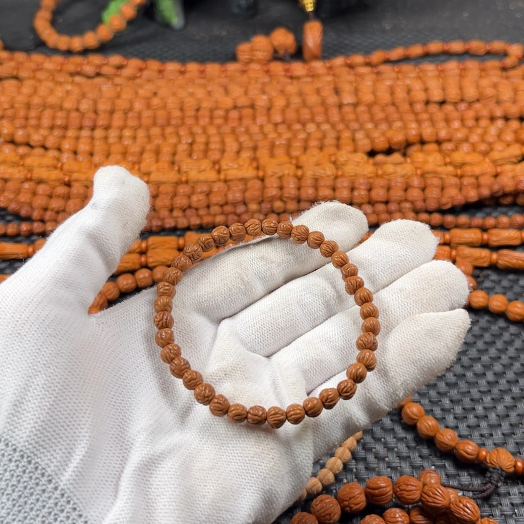 日***干手串桃核W9号链接手串