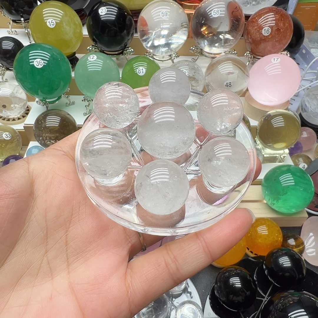 水晶未镶嵌珠宝半成品