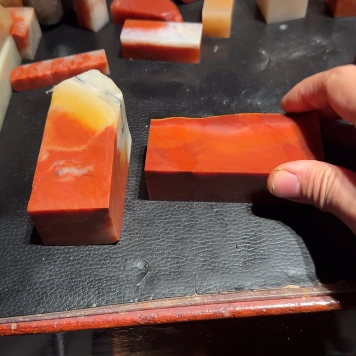 老挝石逸*印石章料，