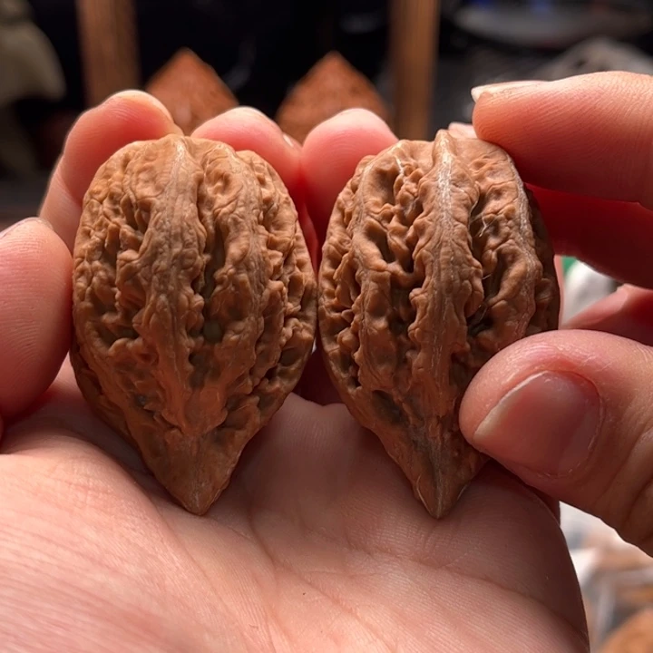 哈***爸文玩核桃把件楸大胖78