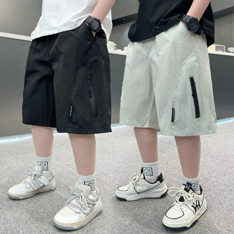 2025夏装新款短裤子夏季男童中大童潮流休闲百搭韩版五分裤薄款
