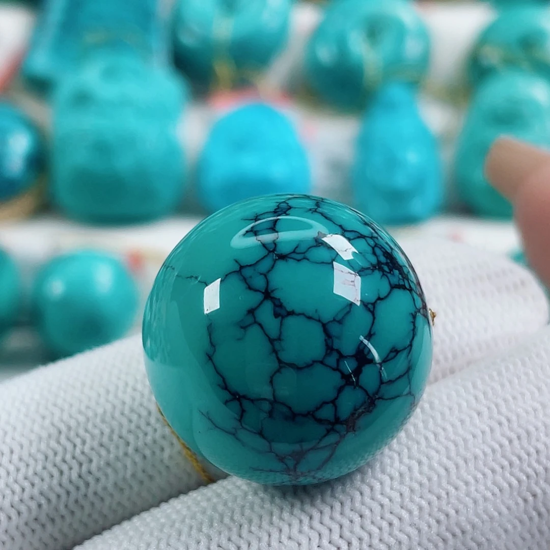 绿松石未镶嵌颈饰尺寸22