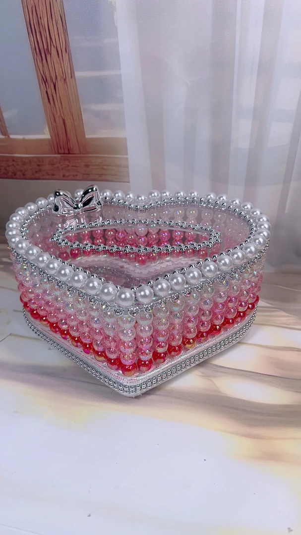 新款泡泡珠爱心纸巾盒材料包