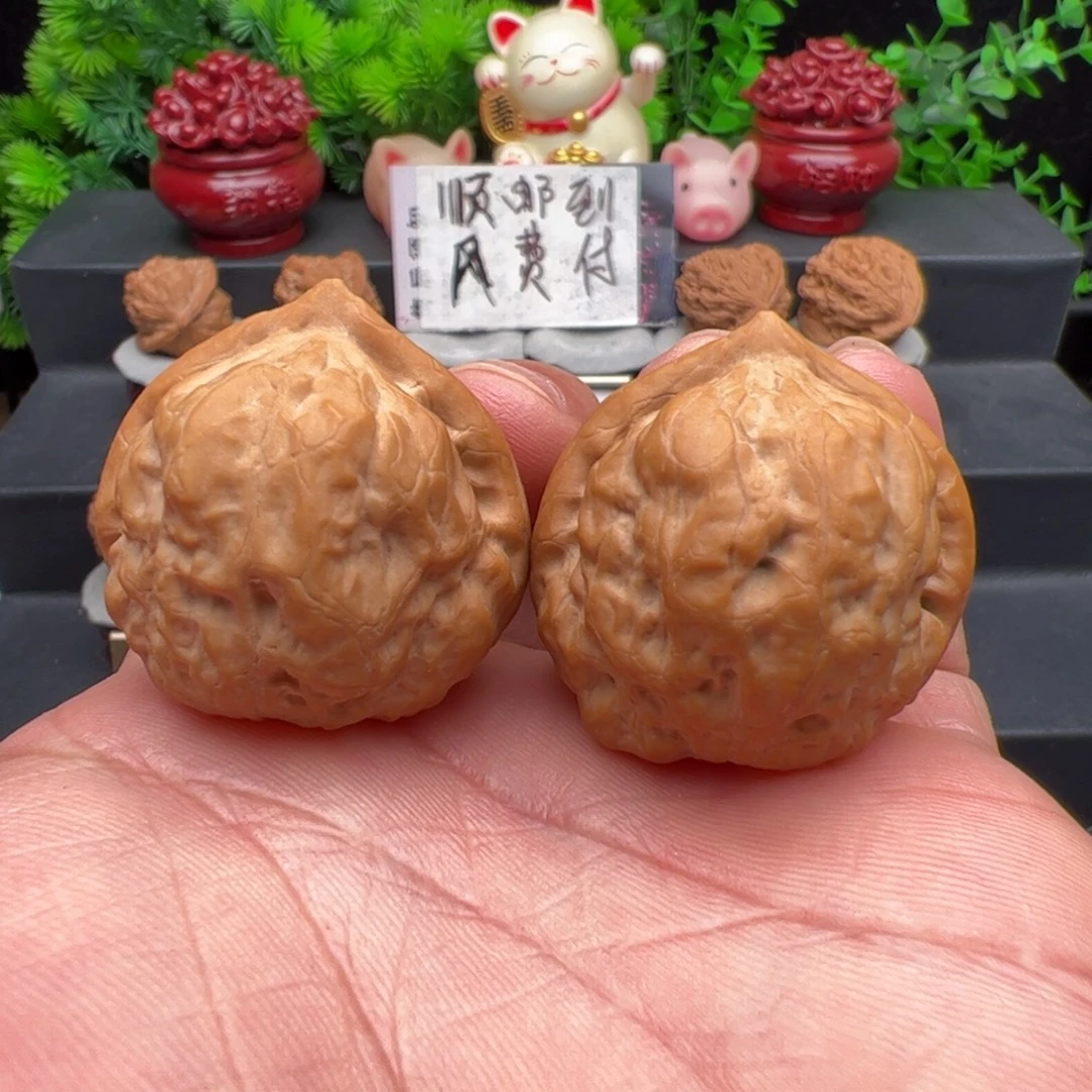 把件文玩核桃邢台古蟾，尺寸35.8