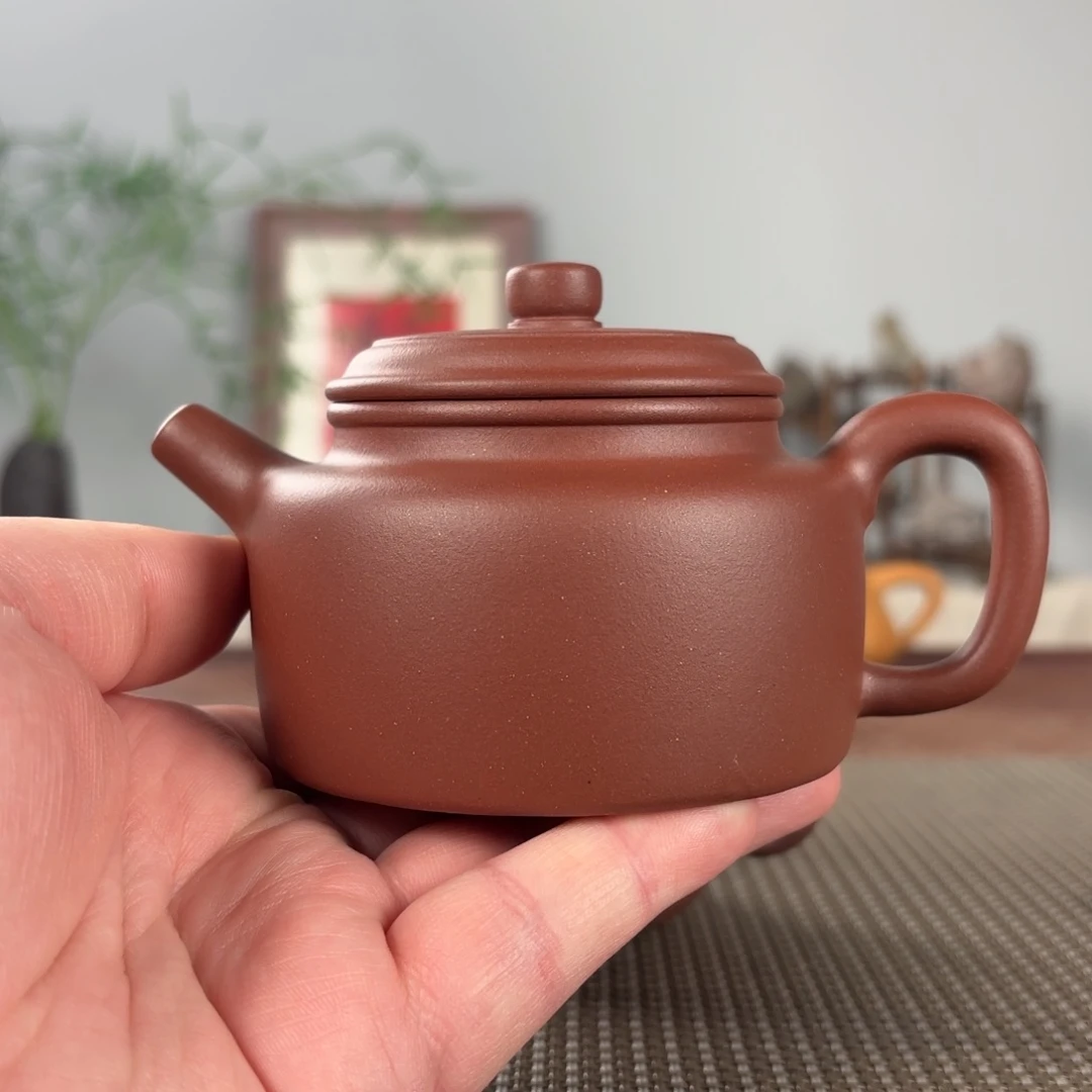 鷾***鶖茶壶紫砂微瑕黄龙山原矿紫砂壶
