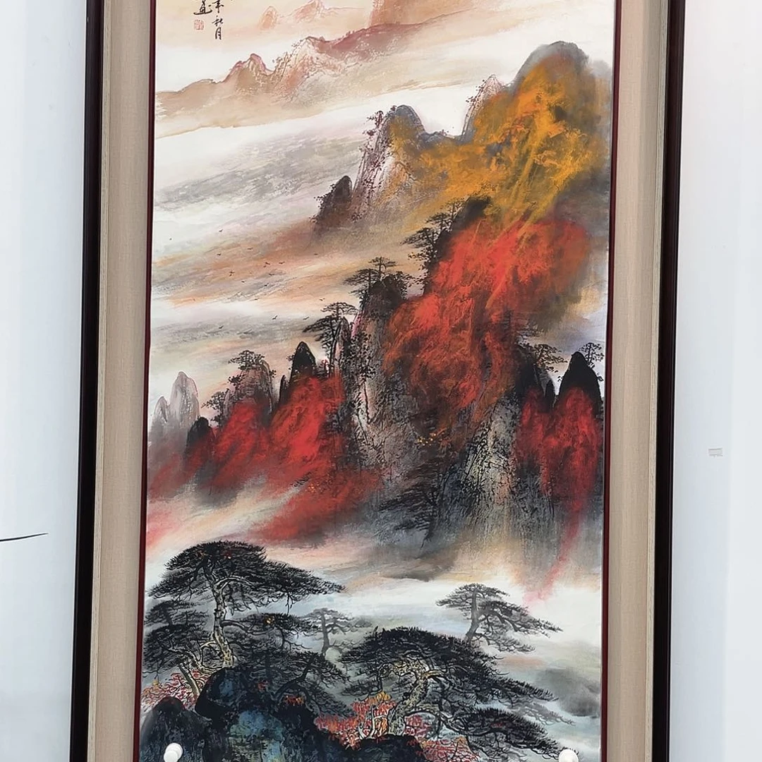 国画凌行志老师手绘精品国画