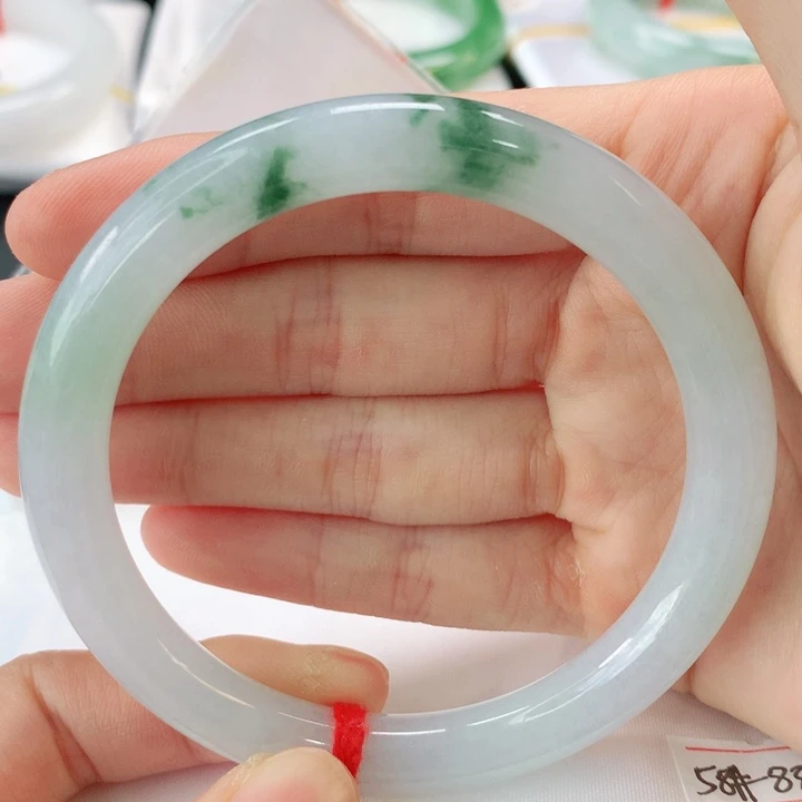 未镶嵌手镯翡翠翡翠手镯58圆