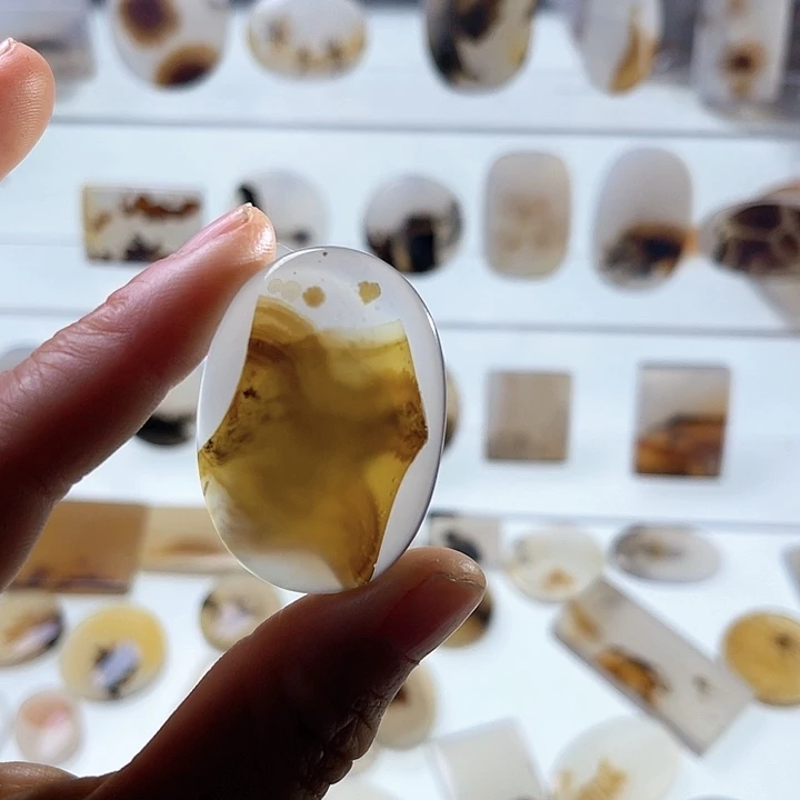 【闪购商品】玛瑙/玉髓珠宝半成品未镶嵌