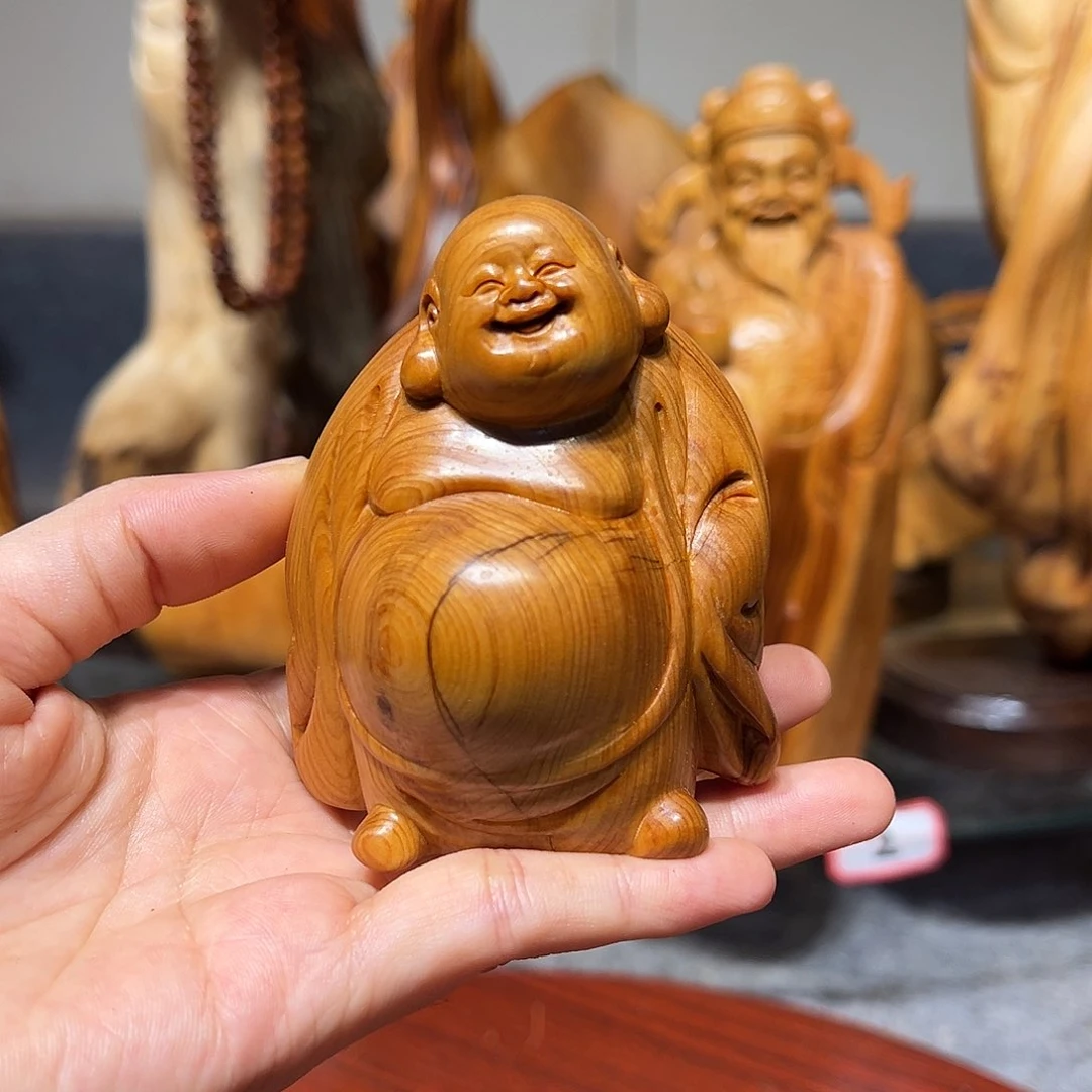 柏木崖柏木手把件摆件