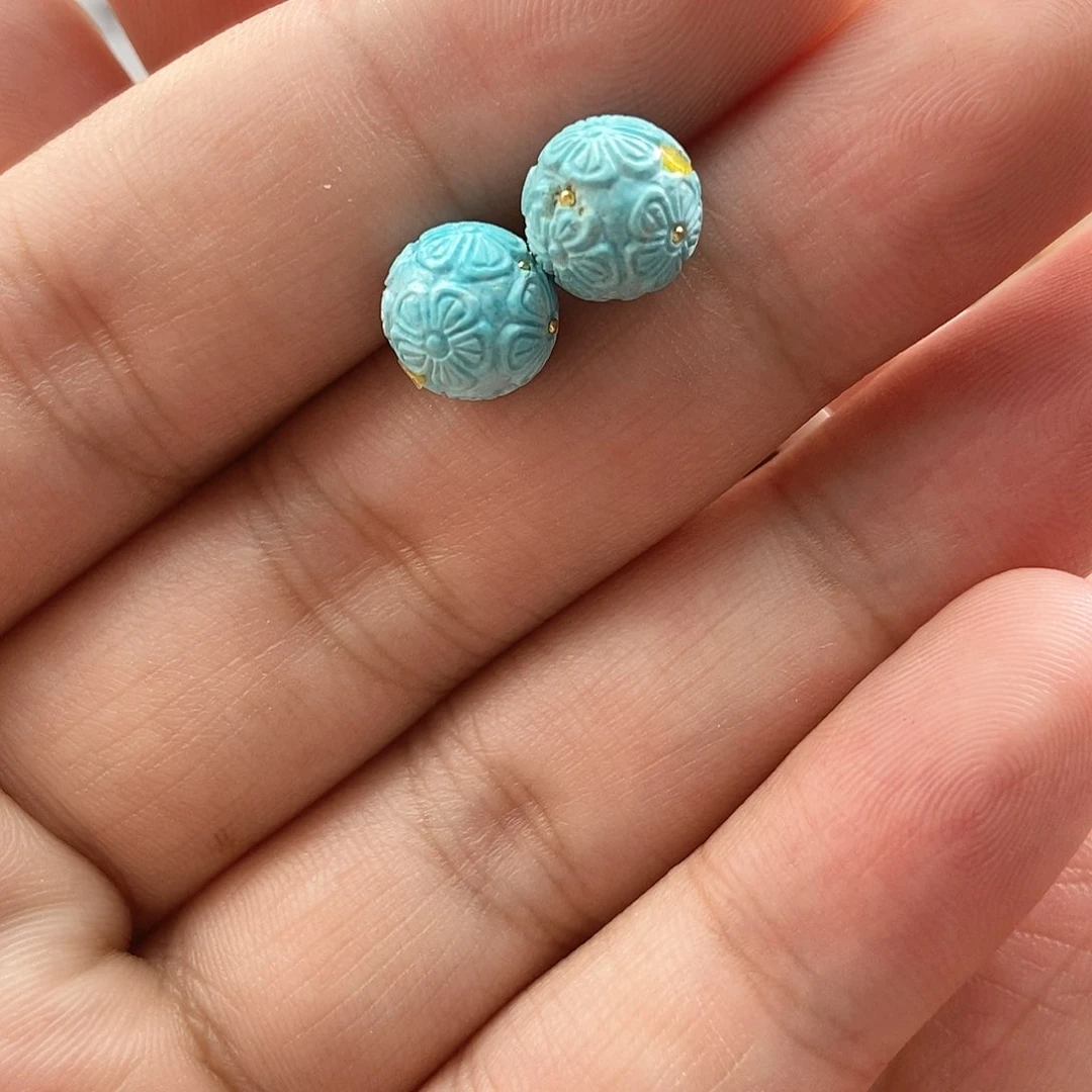 未镶嵌绿松石珠宝奇石