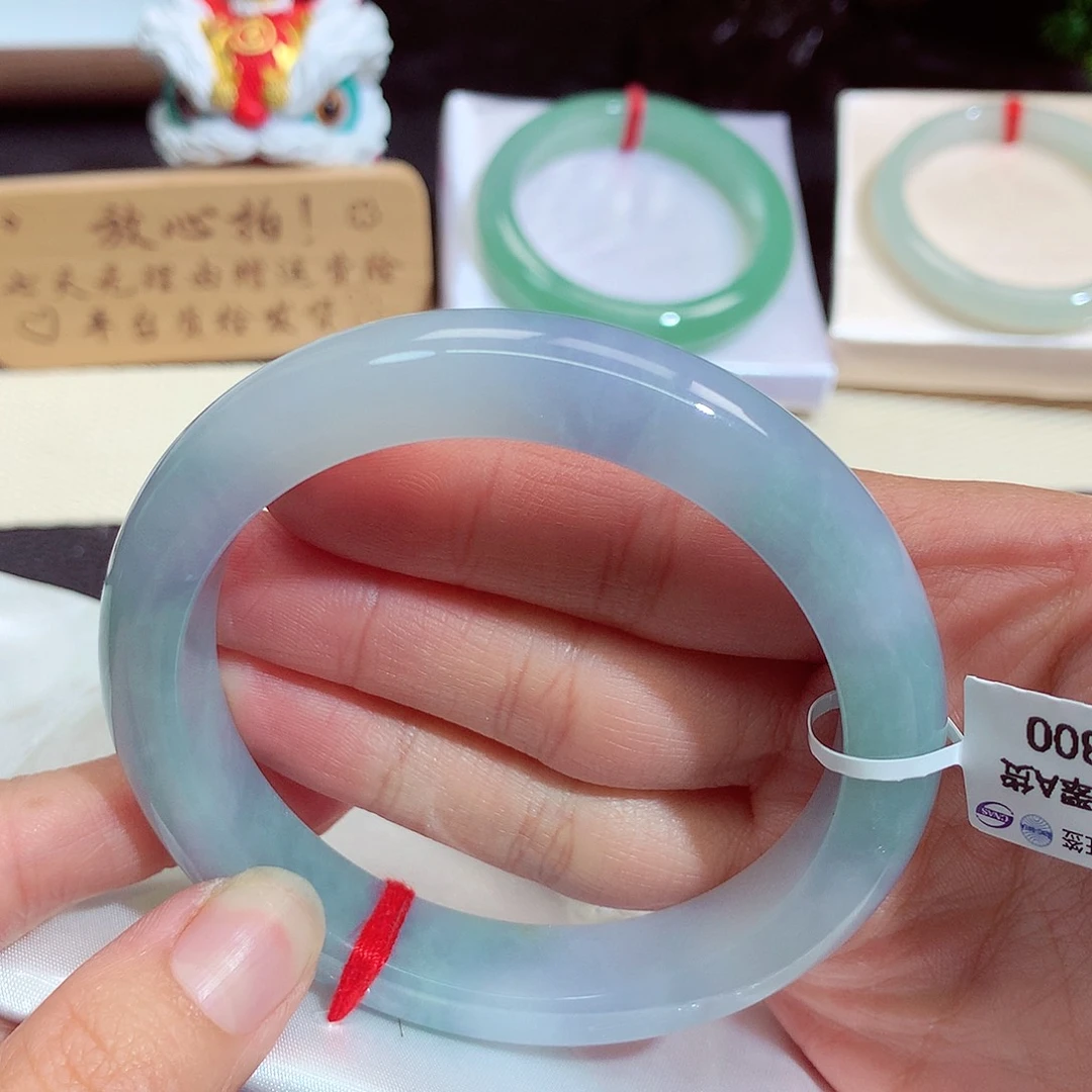 翡翠未镶嵌手镯2044