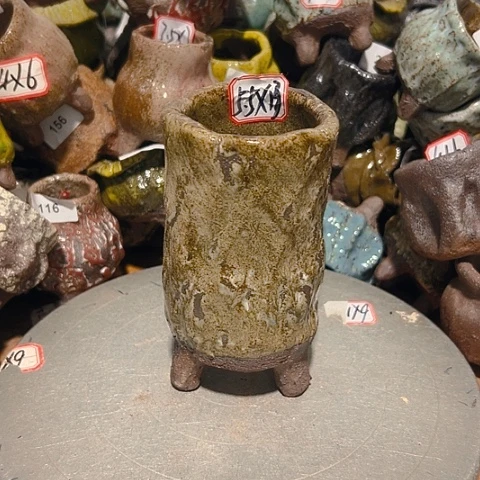 粗陶花盆制作就这样了，