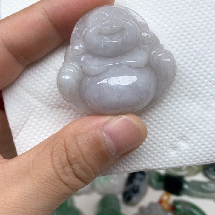 翡翠未镶嵌颈饰天然缅甸翡翠