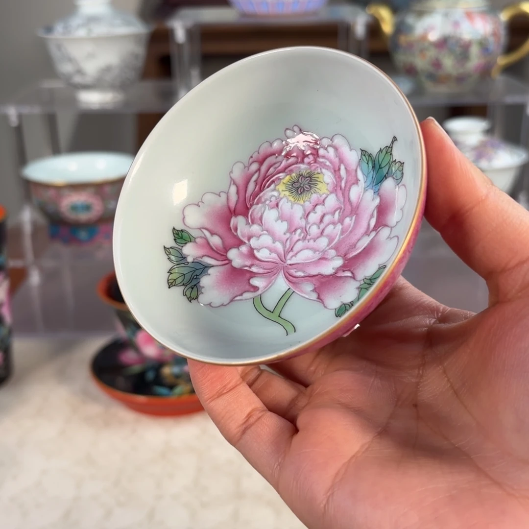 纯手工手绘 高端茶器