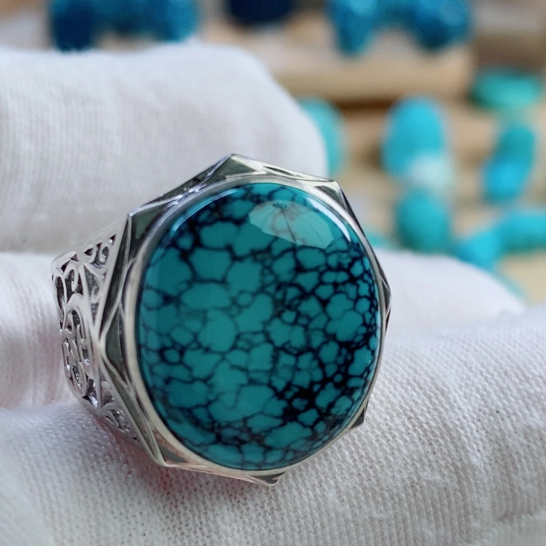 绿松石银S925镶嵌其他