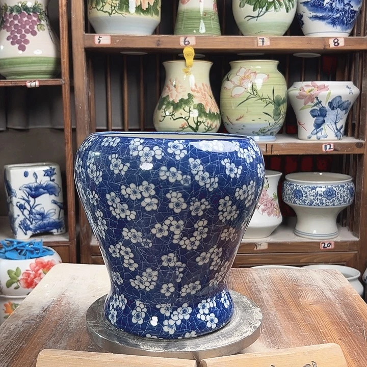 鱼尾冰梅花新款新款陶瓷陶瓷陶瓷