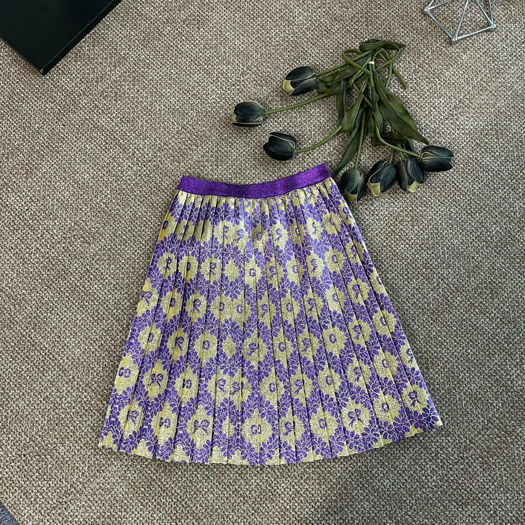 99新 GUCCI/古驰 HZ263 Gucci 半身裙 99新 10码 腰围60 衣长50