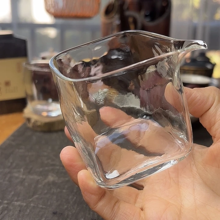 福利：冰晶方玻璃公杯190CC