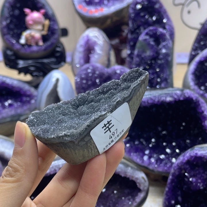 未镶嵌珠宝半成品紫晶