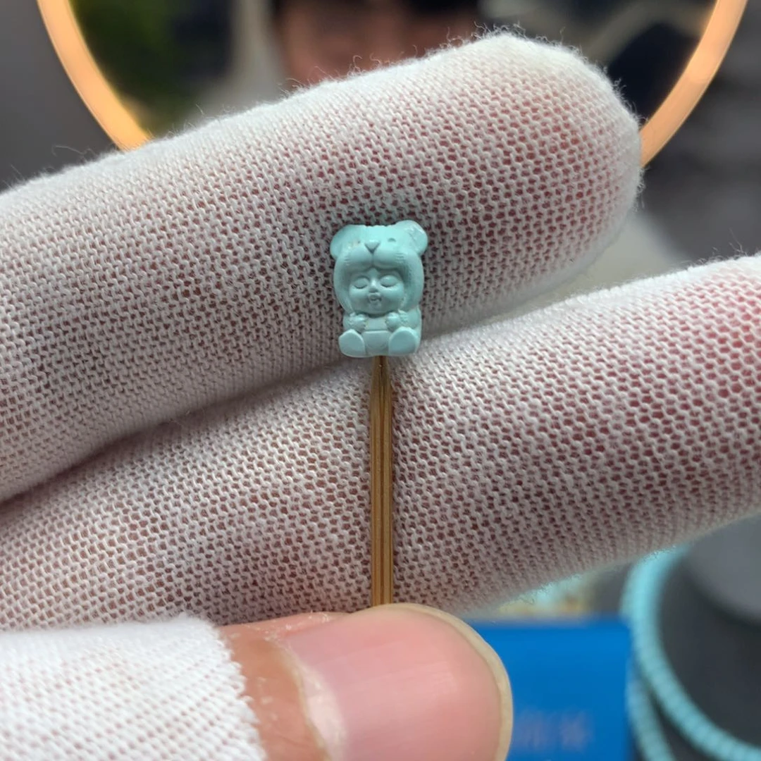 绿松石挂件未镶嵌