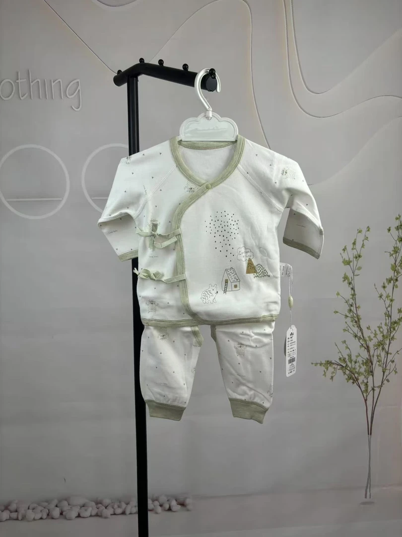 【清仓处理】初生儿衣服新生儿纯棉分体套装婴幼儿贴身两件套