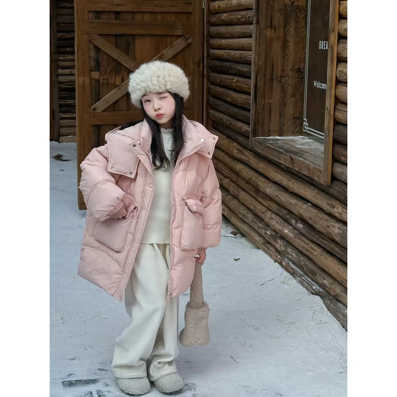 厚！！！现【奶黄包】儿童外套2024新款韩版洋气宝宝中大童